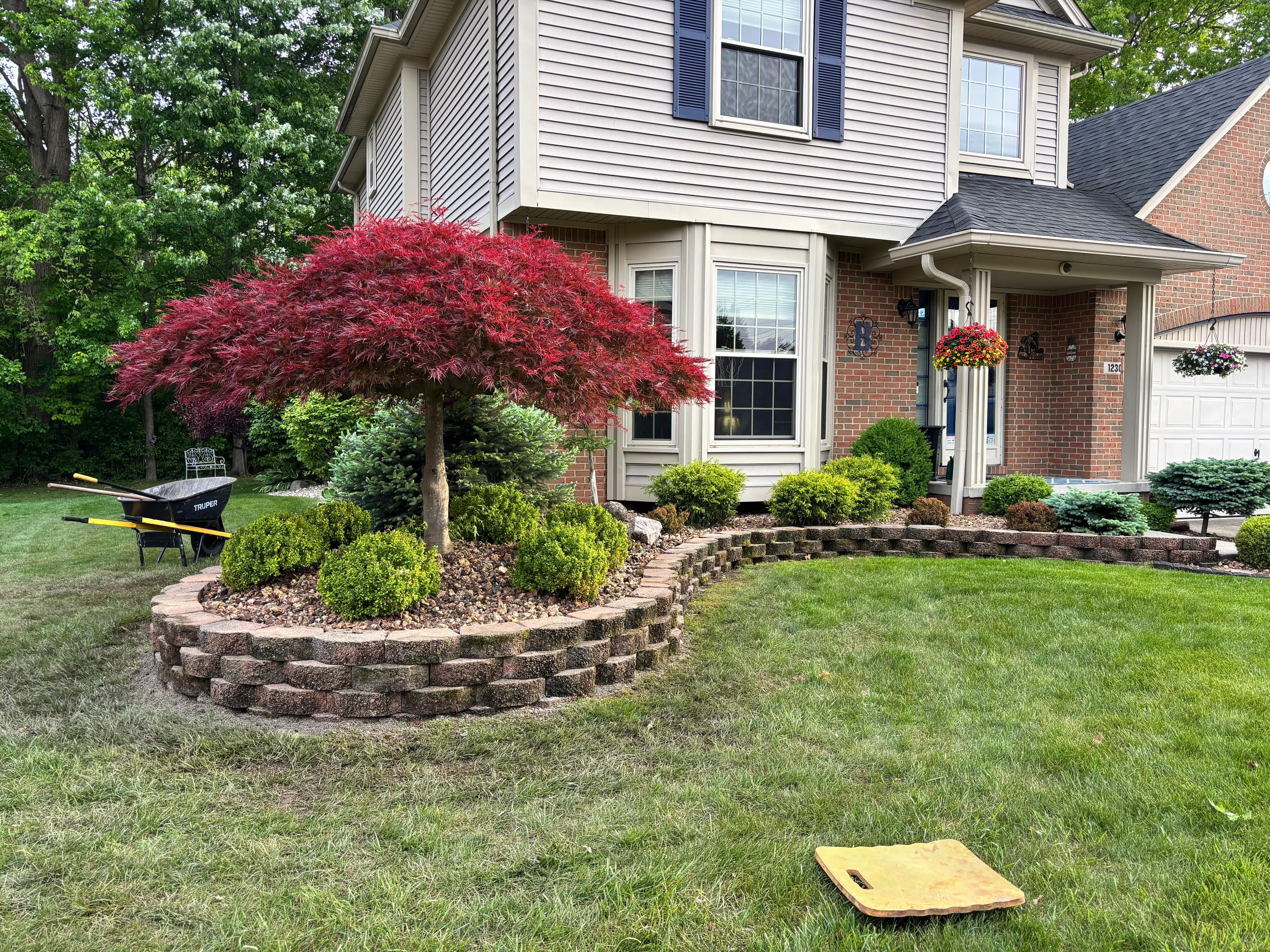 Landscaping and garden project