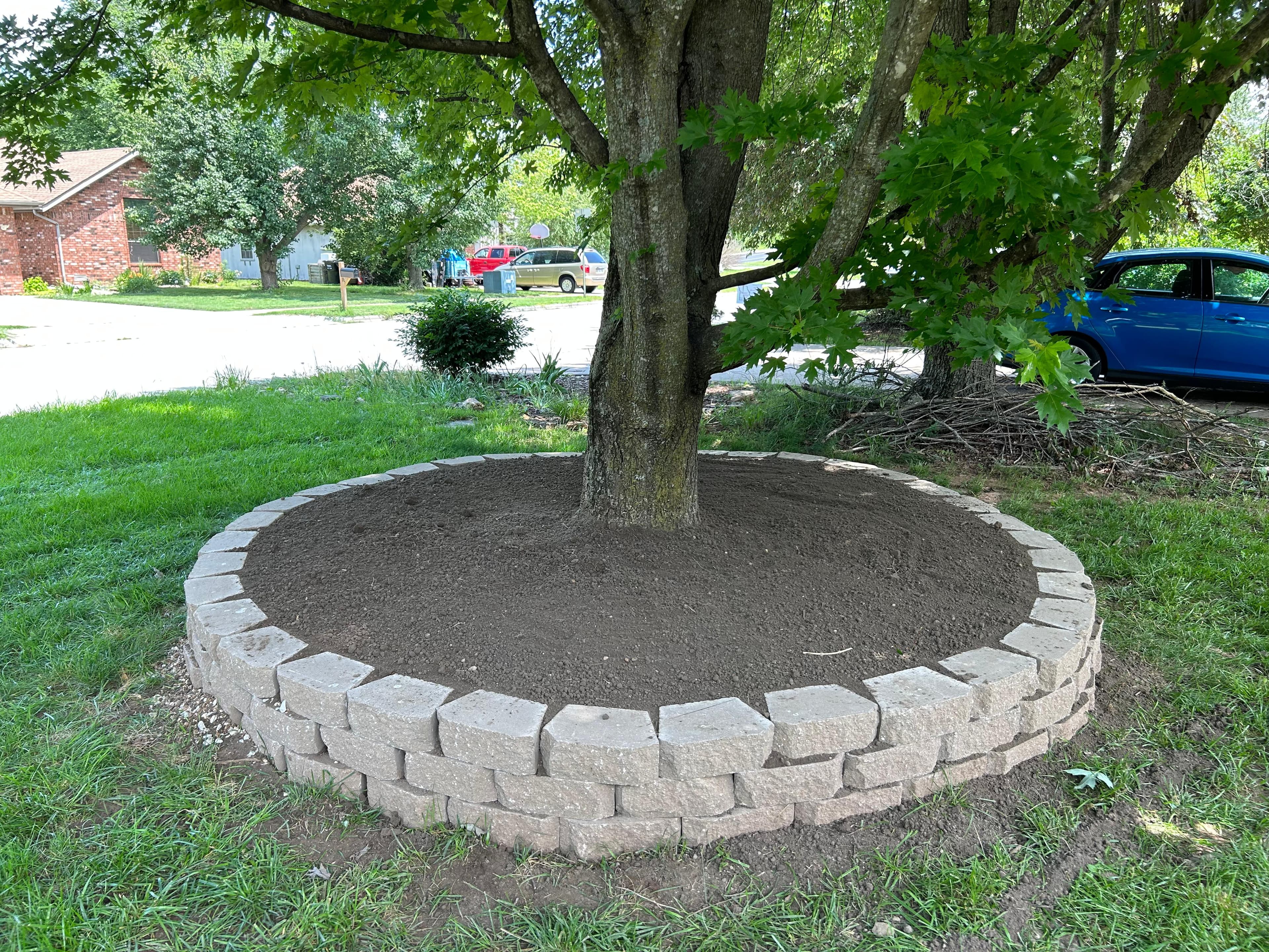 Spring lawn preparation